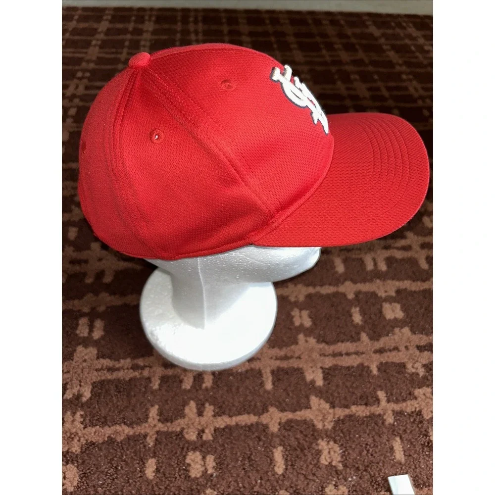 St Louis Cardinals Hat Youth Adjustable‎ Red Embroidered Logo MLB OC Sports